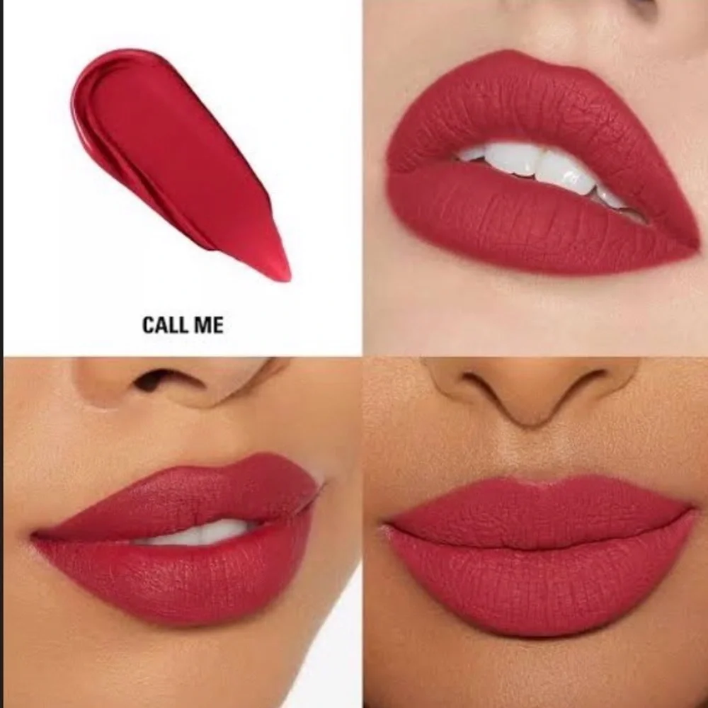 Kylie CALL ME Matte Lipstick in Deep Rose (Women Makeup)